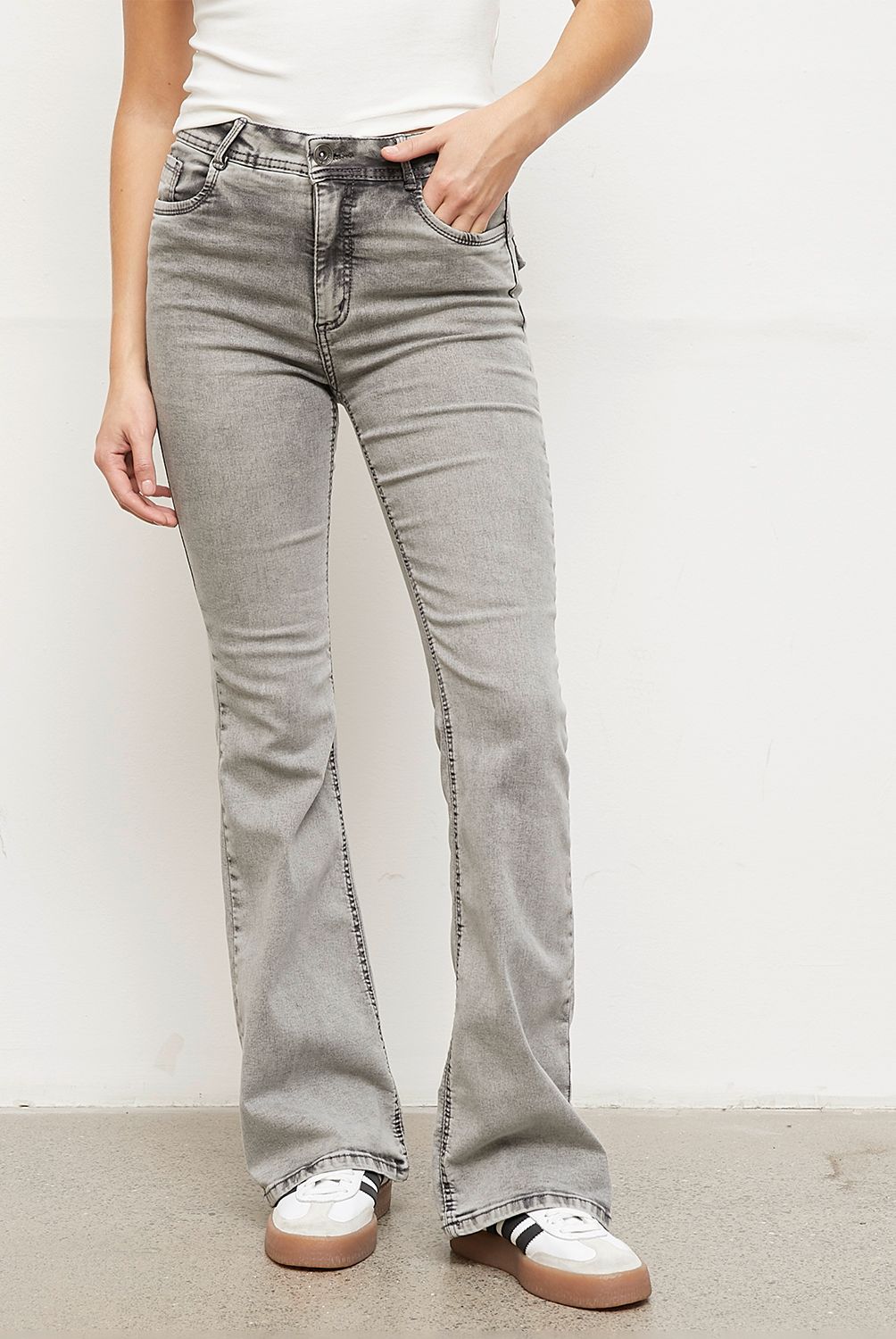 EFESIS - Jeans Flare Tiro Alto Mujer Efesis