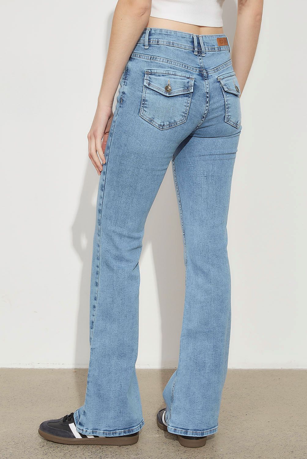 EFESIS - Jeans Flare Tiro Alto Mujer Efesis