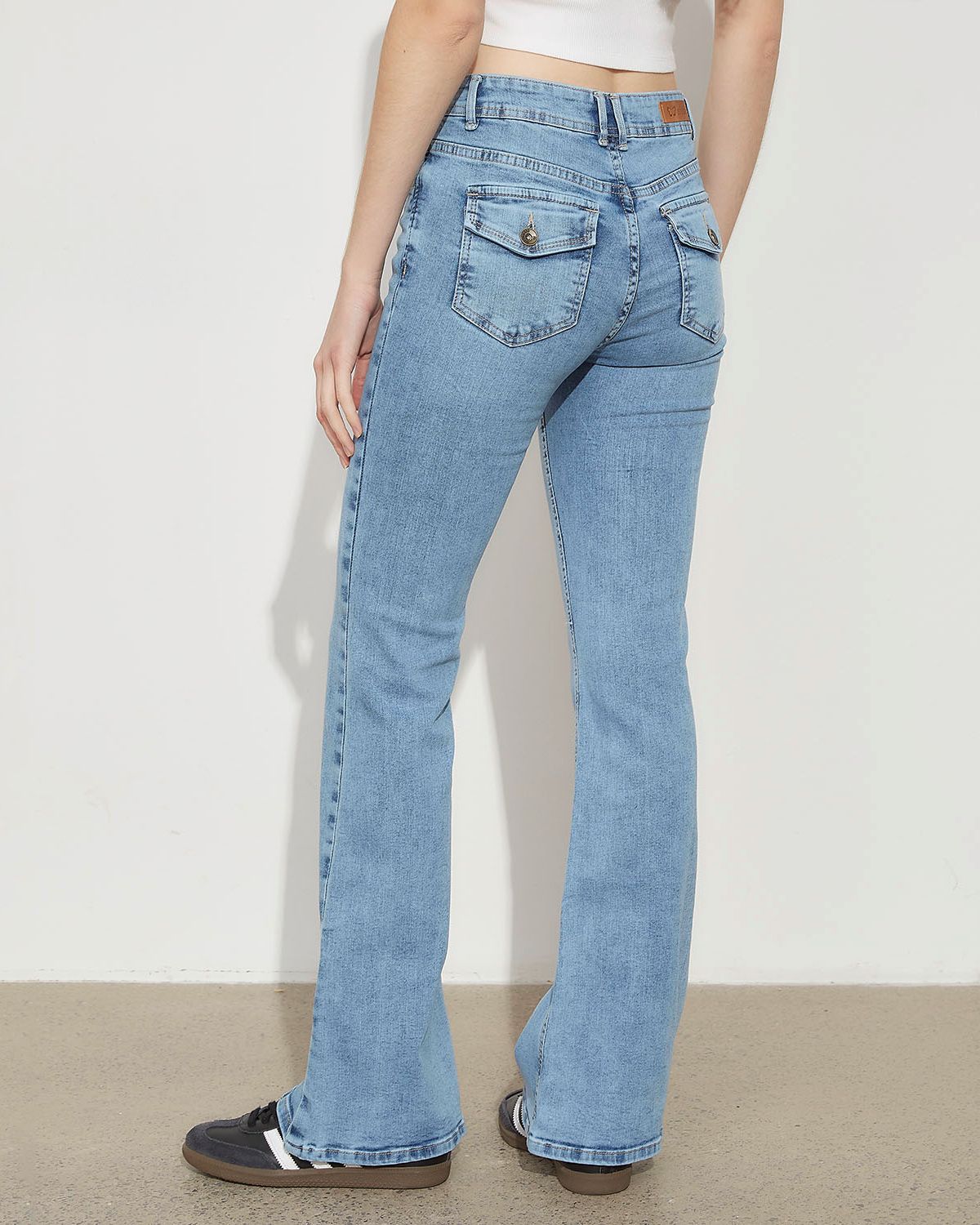 EFESIS Jeans Flare Tiro Alto Mujer Efesis