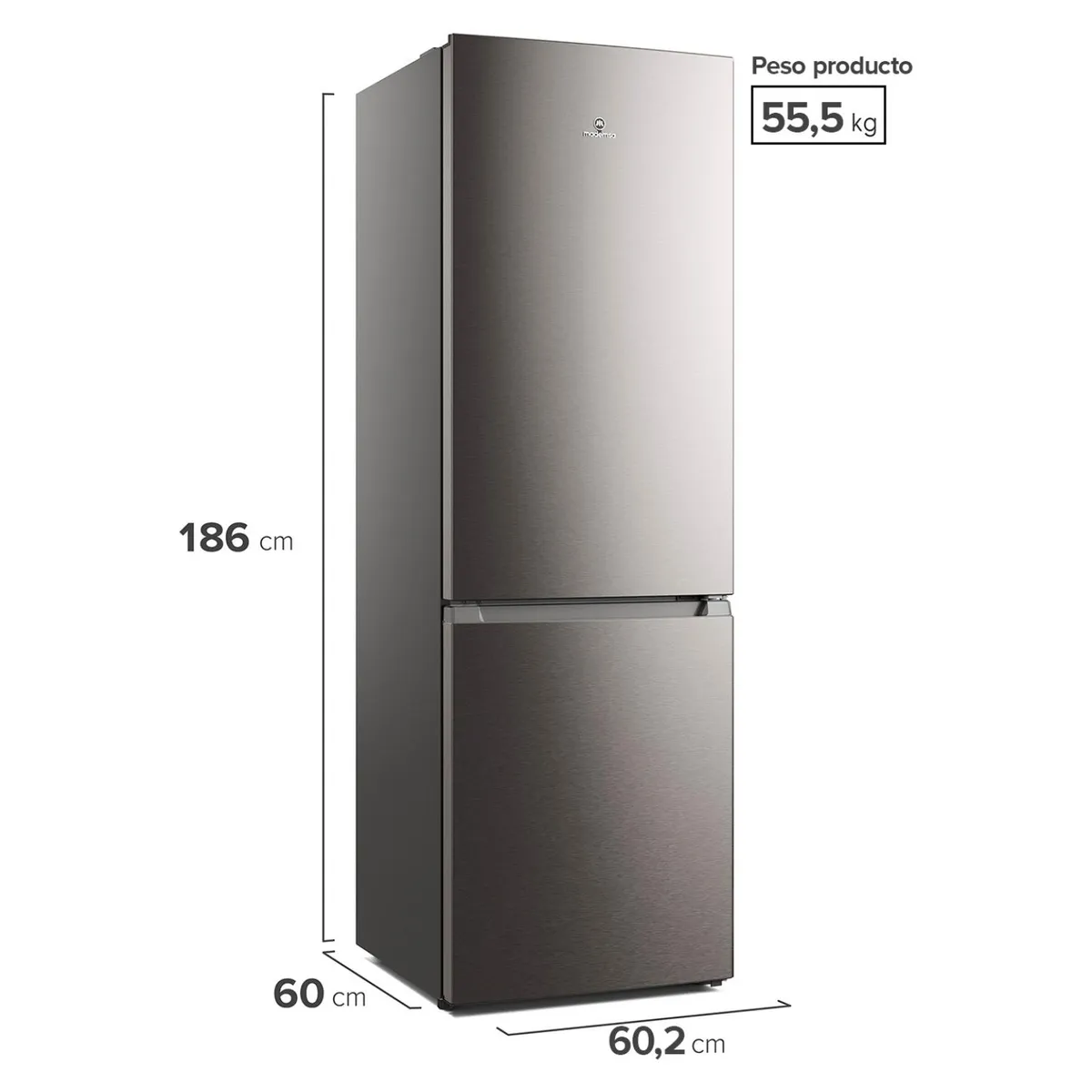MADEMSA - Refrigerador Bottom Freezer 285 Lt No Frost MI60S Mademsa