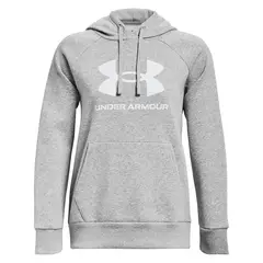 UNDER ARMOUR - Polerón Rival Fleece Logo Mujer