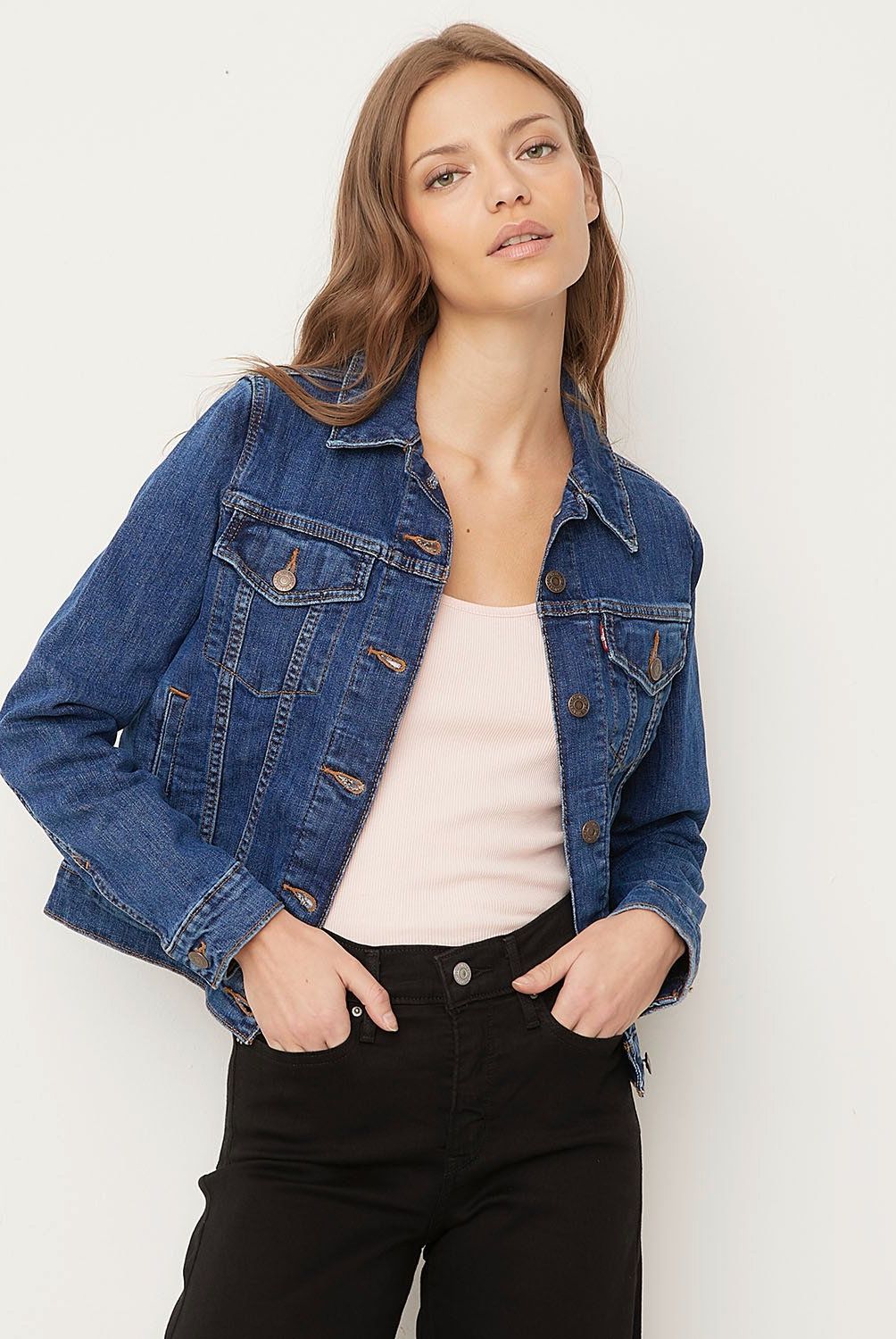 LEVIS - Chaqueta Trucker de Mezclilla Original Mujer Levis
