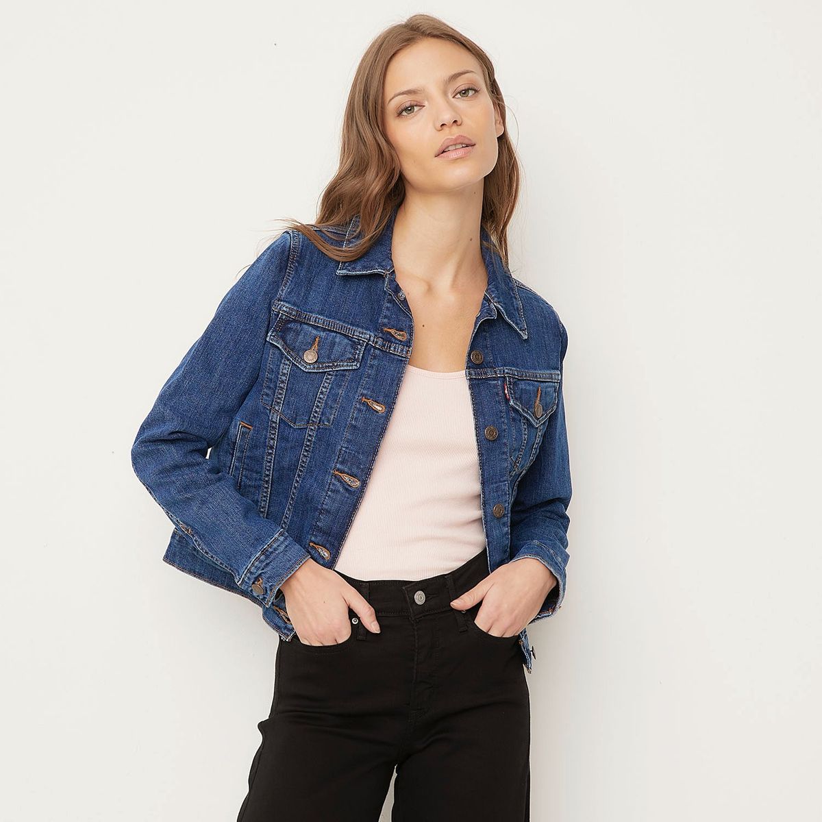 LEVIS - Chaqueta Trucker de Mezclilla Original Mujer Levis