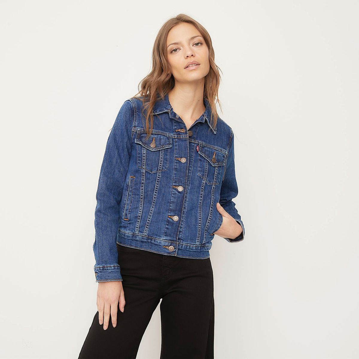 LEVIS - Chaqueta Trucker de Mezclilla Original Mujer Levis