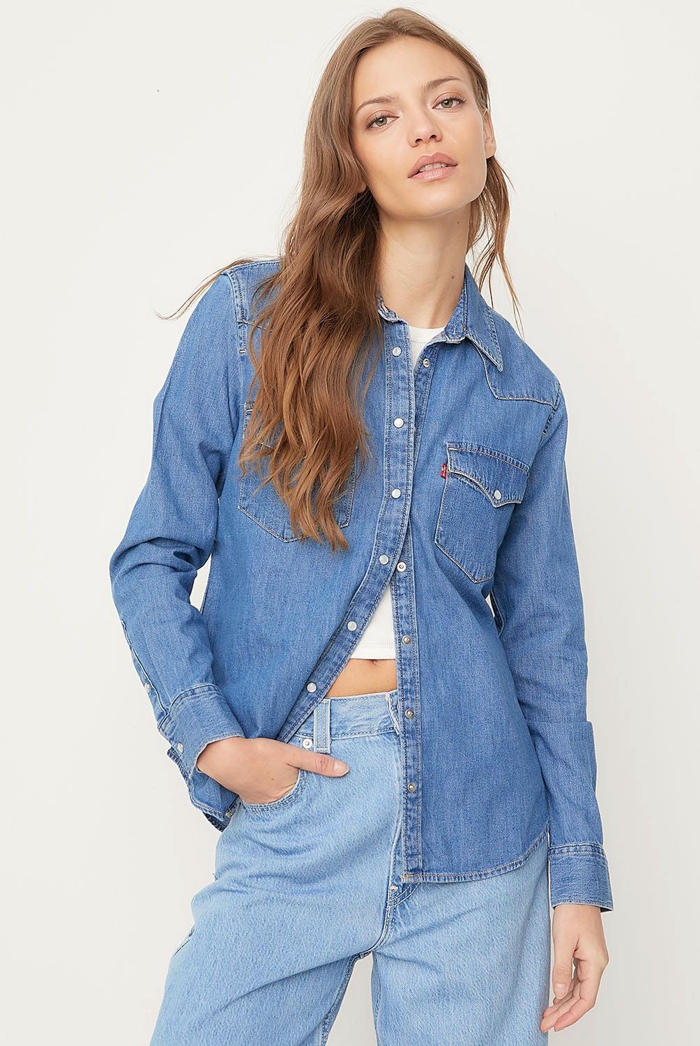 LEVIS - Camisa Mujer The Ultimate Western Levis