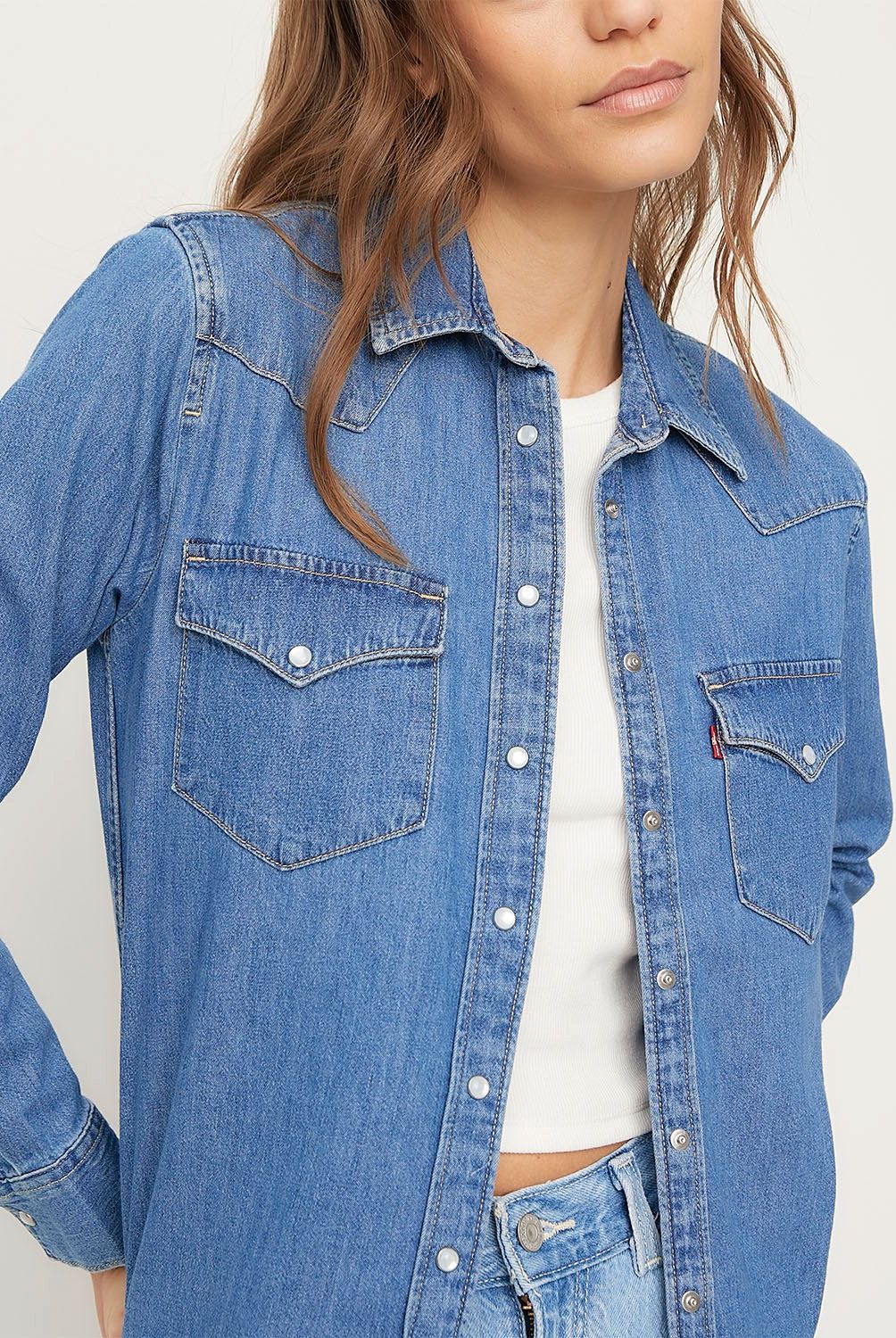 LEVIS - Camisa Mujer The Ultimate Western Levis