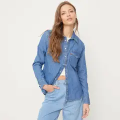 LEVIS - Blusa Manga Larga Algodón Mujer