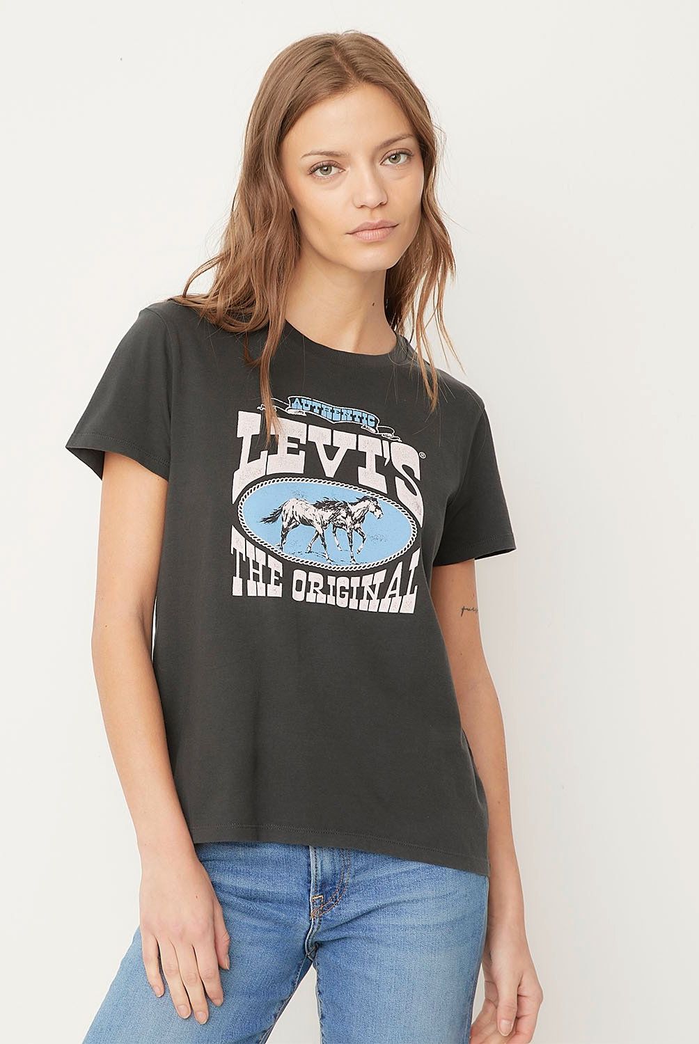 LEVIS - Polera Manga Corta Algodón Mujer Levis