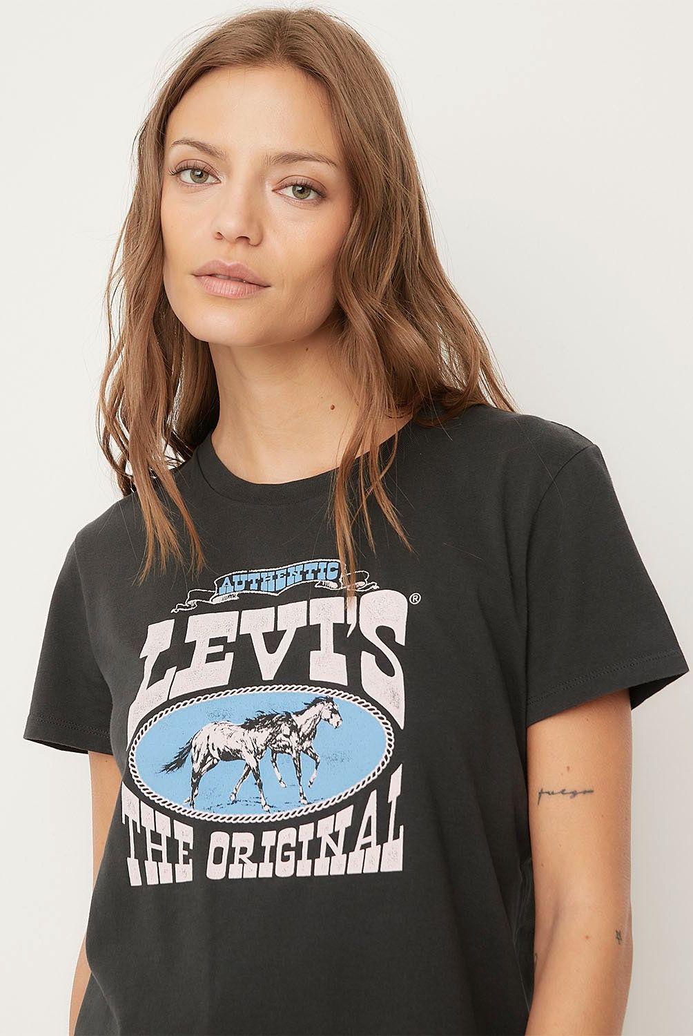 LEVIS - Polera Manga Corta Algodón Mujer Levis