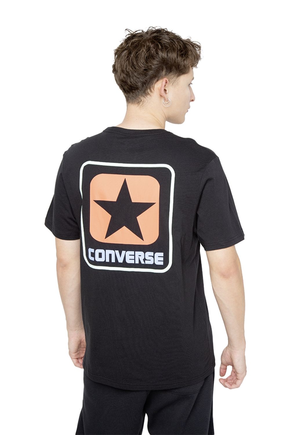 CONVERSE - Polera Manga Corta Algodón Hombre Converse