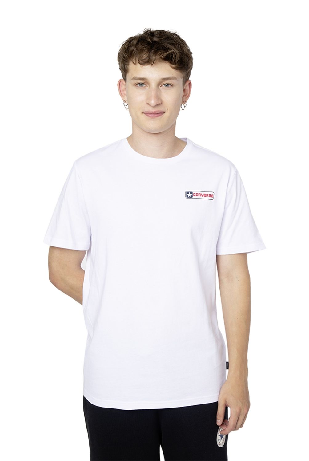 CONVERSE - Polera Manga Corta Algodón Hombre Converse