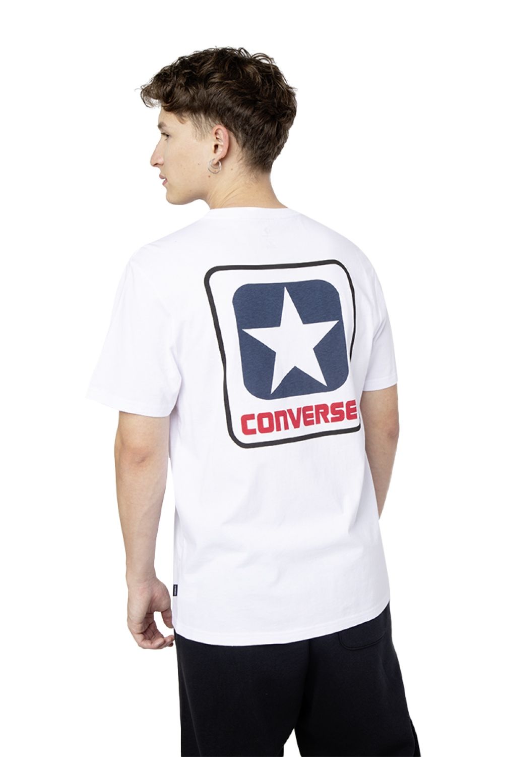 CONVERSE - Polera Manga Corta Algodón Hombre Converse
