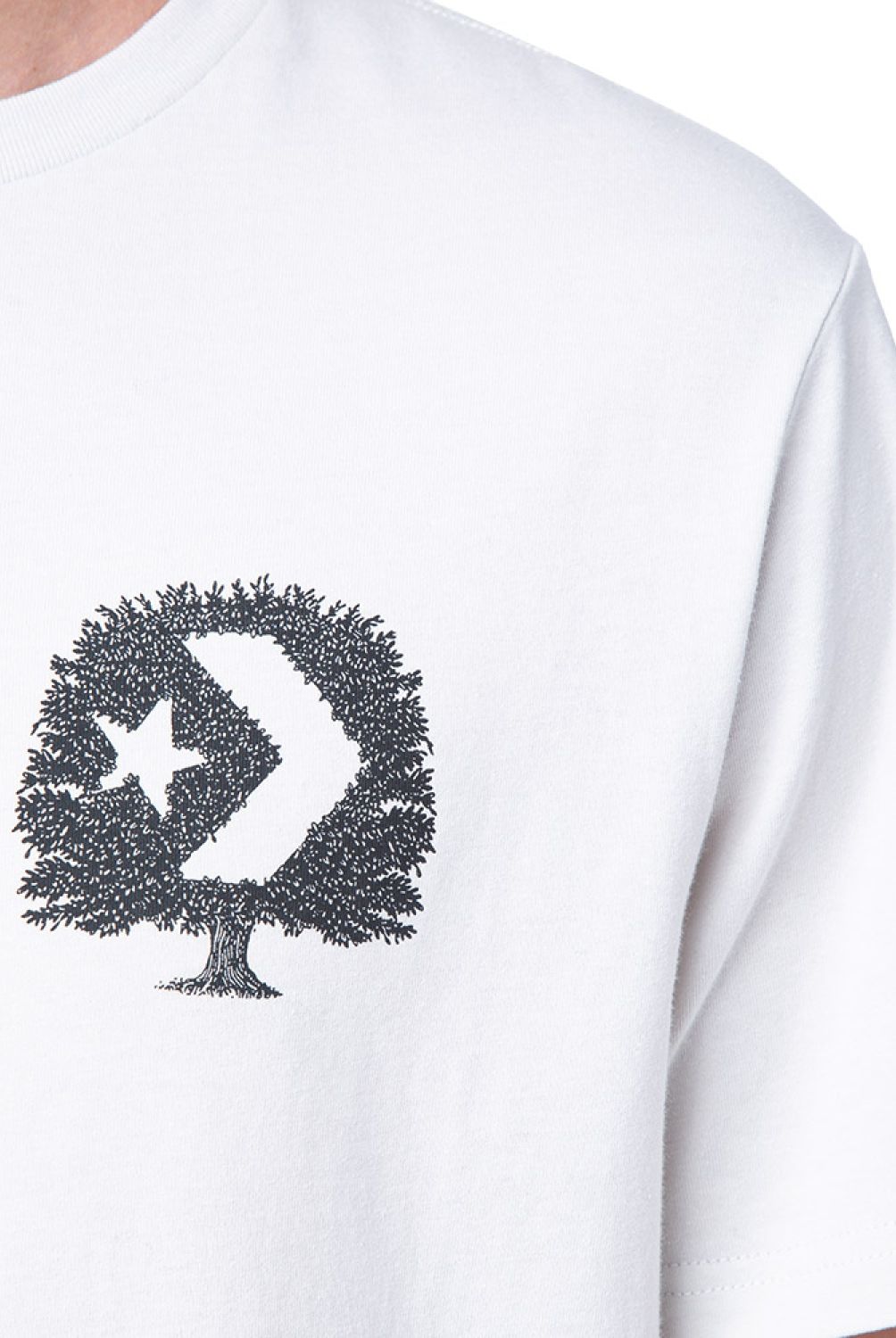 CONVERSE - Polera Manga Corta Algodón Hombre Converse