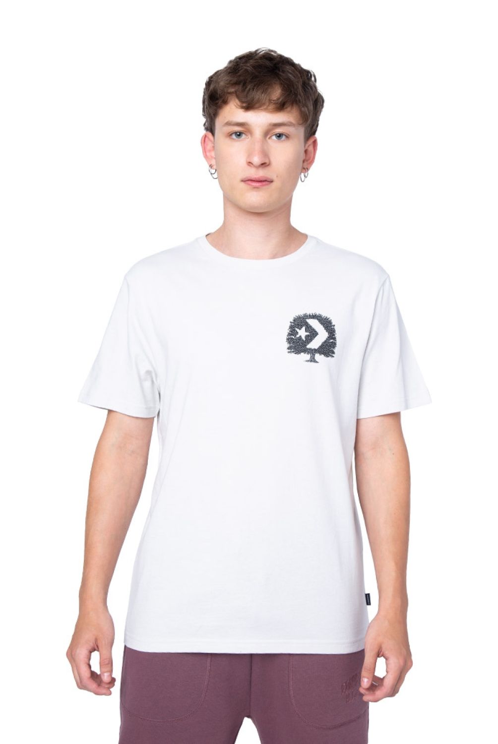 CONVERSE - Polera Manga Corta Algodón Hombre Converse