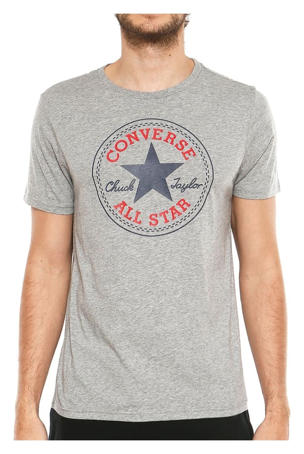 CONVERSE - Polera Manga Corta Algodón Hombre Converse