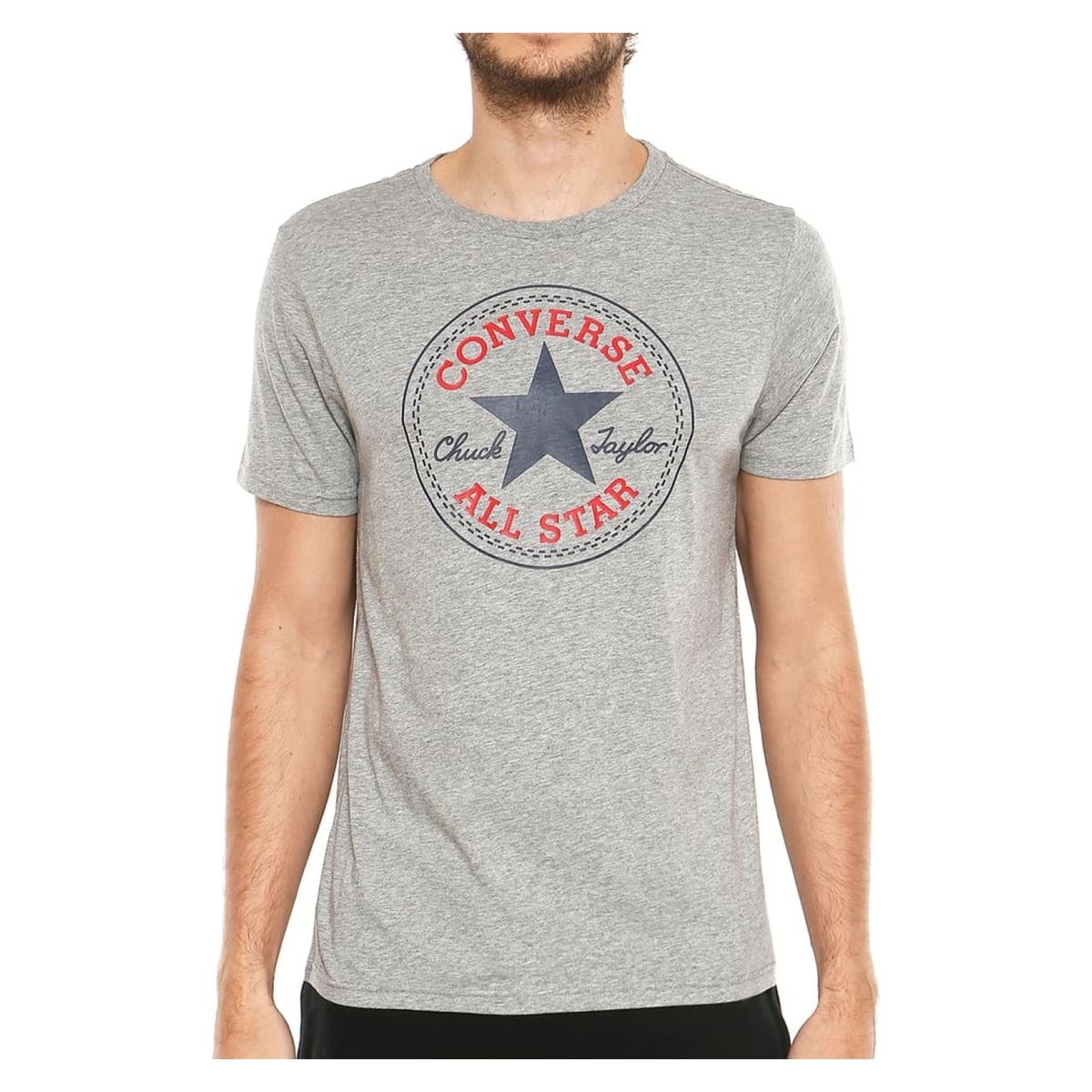 CONVERSE - Polera Manga Corta Algodón Hombre Converse