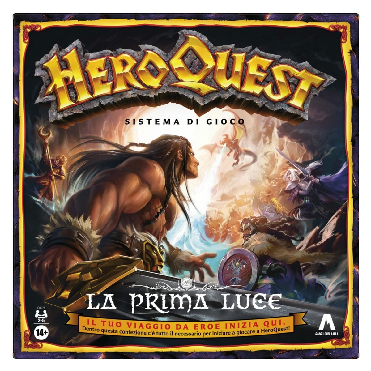 HASBRO GAMES - Juego de Mesa Heroquest First Light