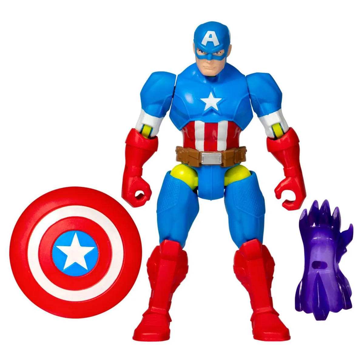 AVENGERS - Figura De Acción Marvel Mixmashers Capitán América