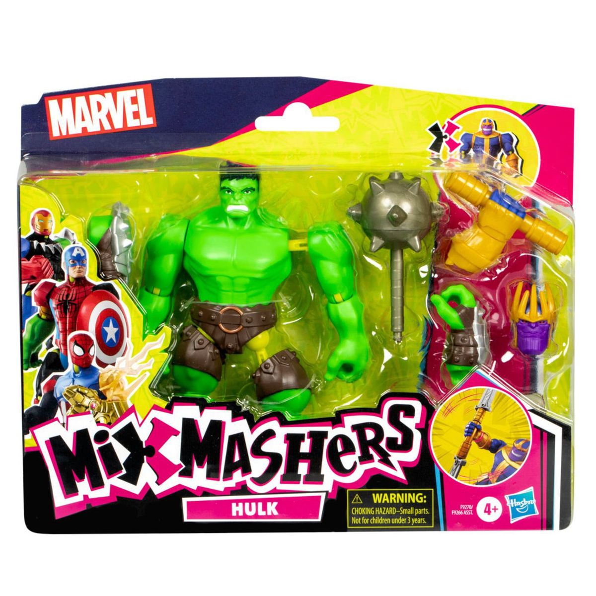 AVENGERS - Figura De Acción Marvel Avengers Mixmashers Hulk