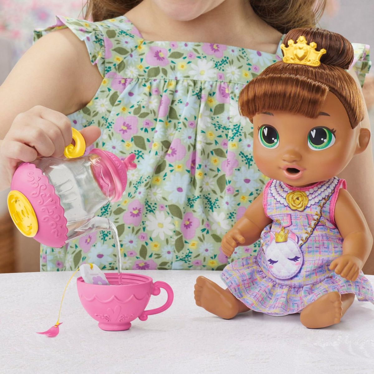 BABY ALIVE - Muñeca Baby Alive Fiesta De Té Burbujeante Sophia Sparkle