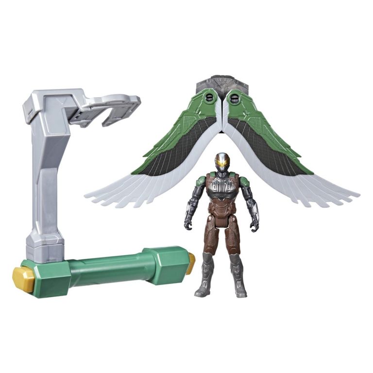 MARVEL Figura De Acción Epic Hero Series Capitán América Brave New World Falcon Vuelo Controlado