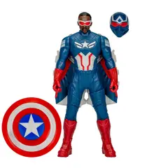 MARVEL - Figura De Acción Avengers Brave New World Modo Vuelo Capitán América