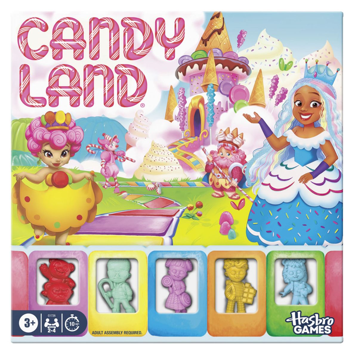 HASBRO GAMES - Juego de Mesa Candyland Refresh
