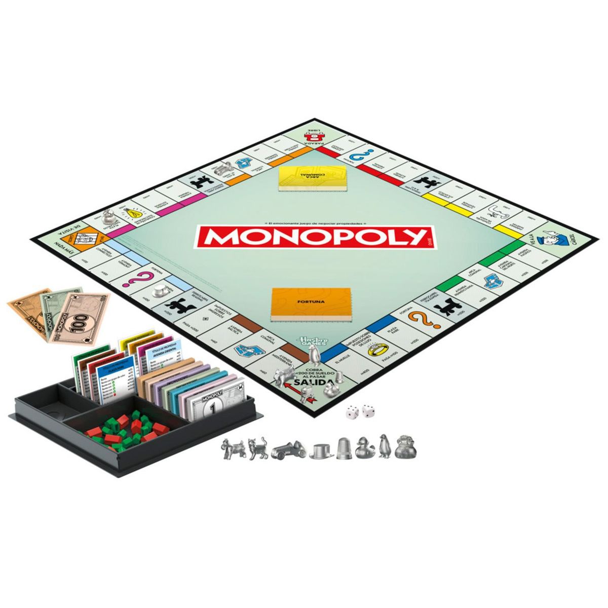 MONOPOLY - Juego de Mesa Monopoly Classic Refresh