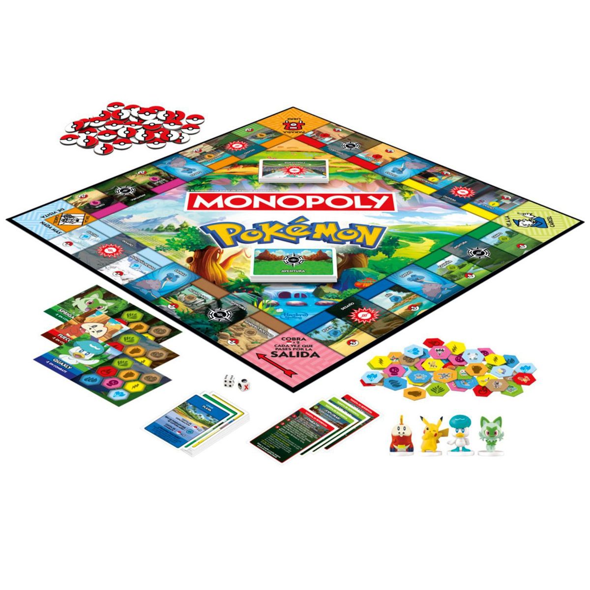 MONOPOLY - Juego de Mesa Monopoly Pokemon