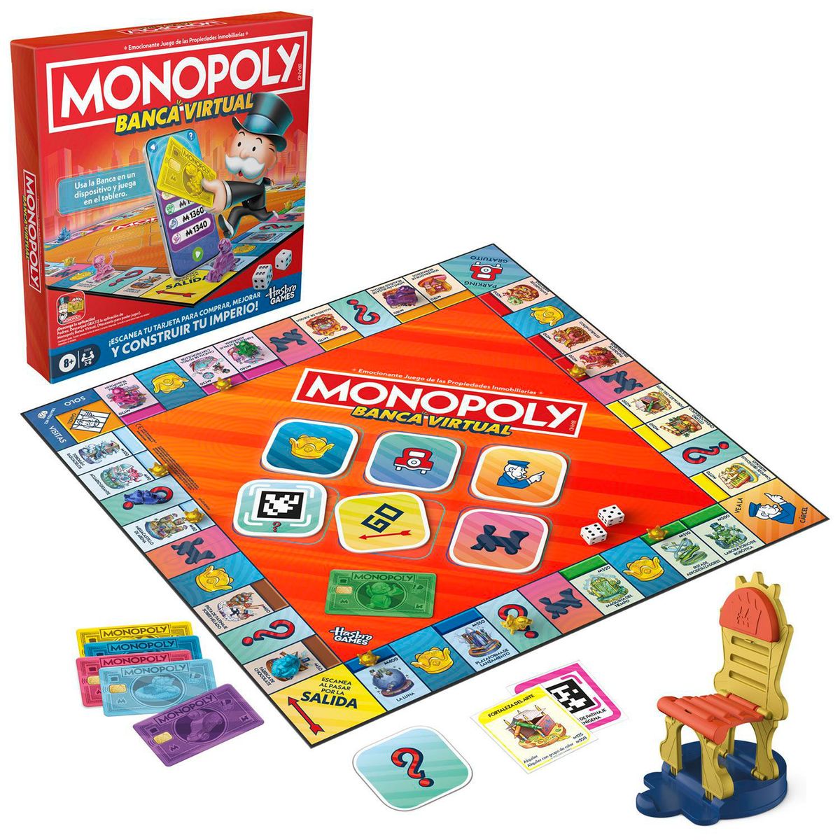 MONOPOLY - Juego de Mesa Monopoly Banca Virtual