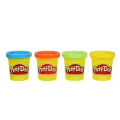 PLAY DOH - Masas Y Plastilinas Mini Pack De 4 Botes Colores Primarios