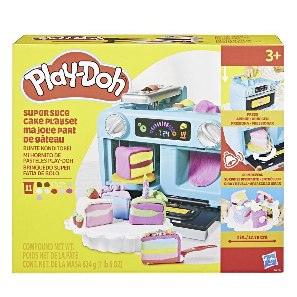 PLAY DOH - Set De Masa Moldeable Mi Hornito De Pasteles Play-Doh