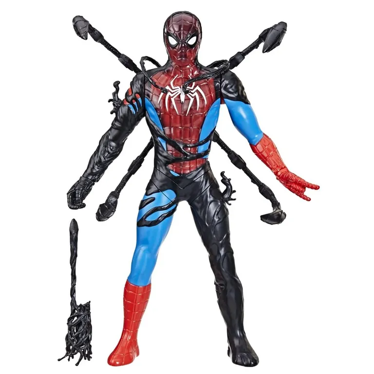 Figura De Accion Venomversus Transformacion Liquida Spiderman