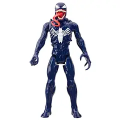 MARVEL - Figura De Acción Spiderman Venom Vs Titan Hero Series