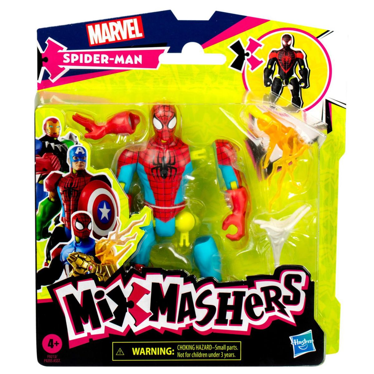 MARVEL - Figura De Acción Mixmashers Spiderman Marvel
