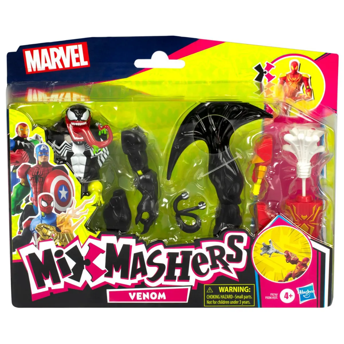 MARVEL - Figura Mixmashers Venom Dlx Spider Man Marvel