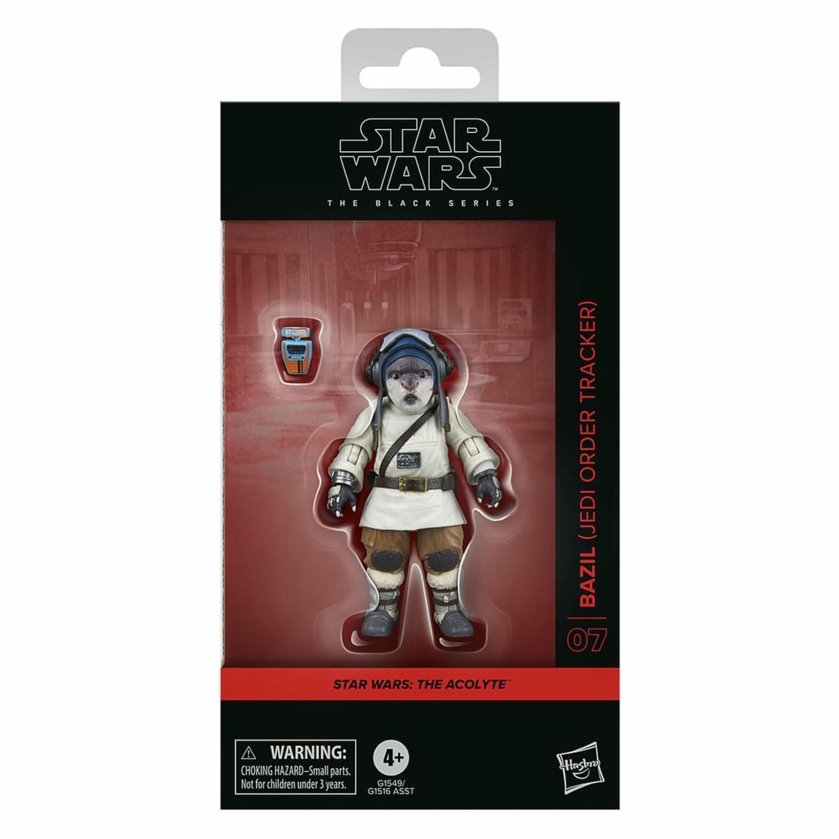 STAR WARS - Figura De Acción The Black Series The Acolyte Bazil (Jedi Order Tracker) Star Wars