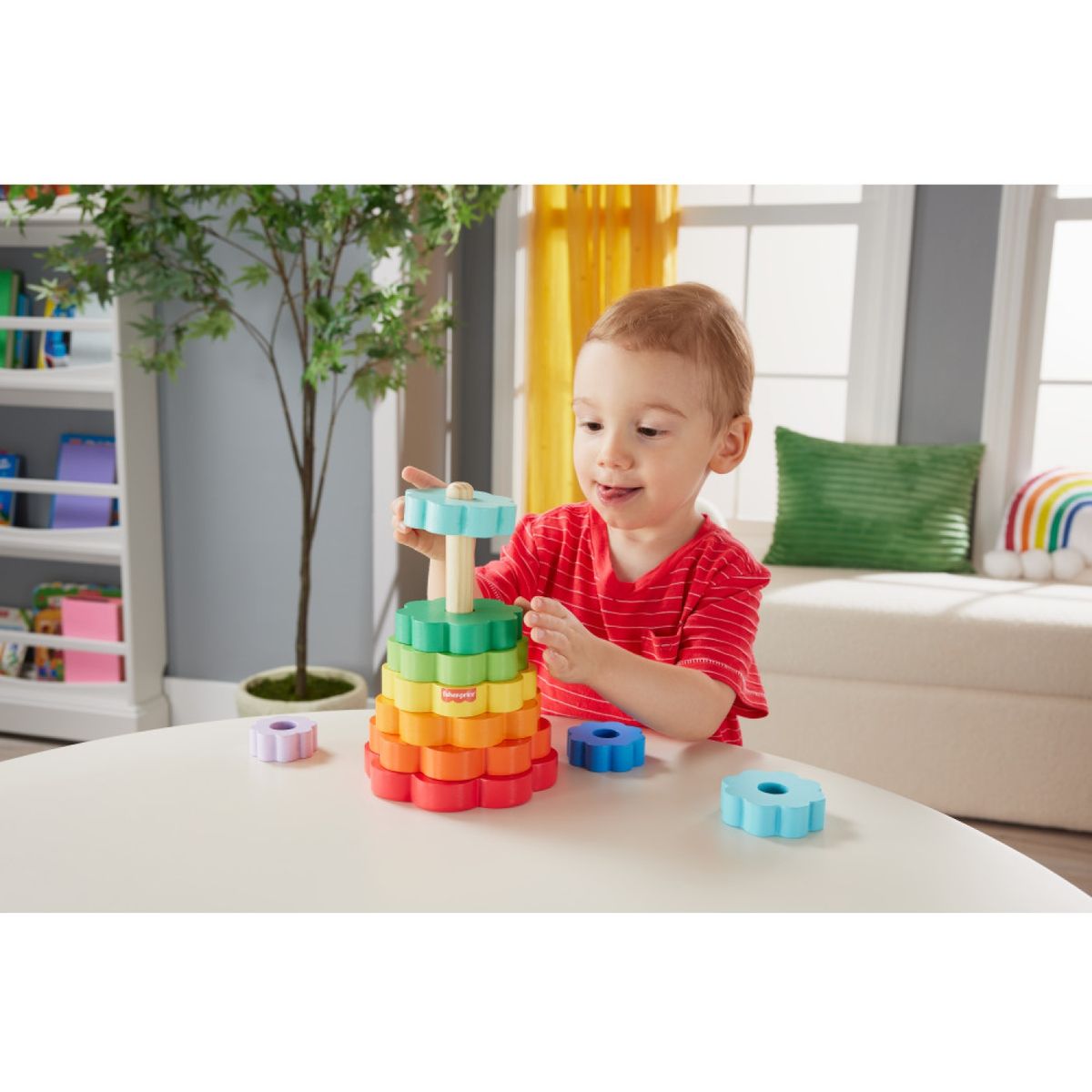 FISHER - Anillos Apilables De Madera Fisher