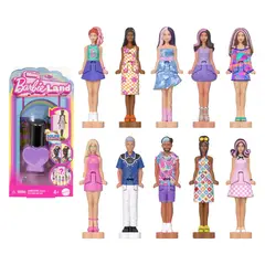BARBIE - Mini Barbieland Muñeca Fashionista Sorpres