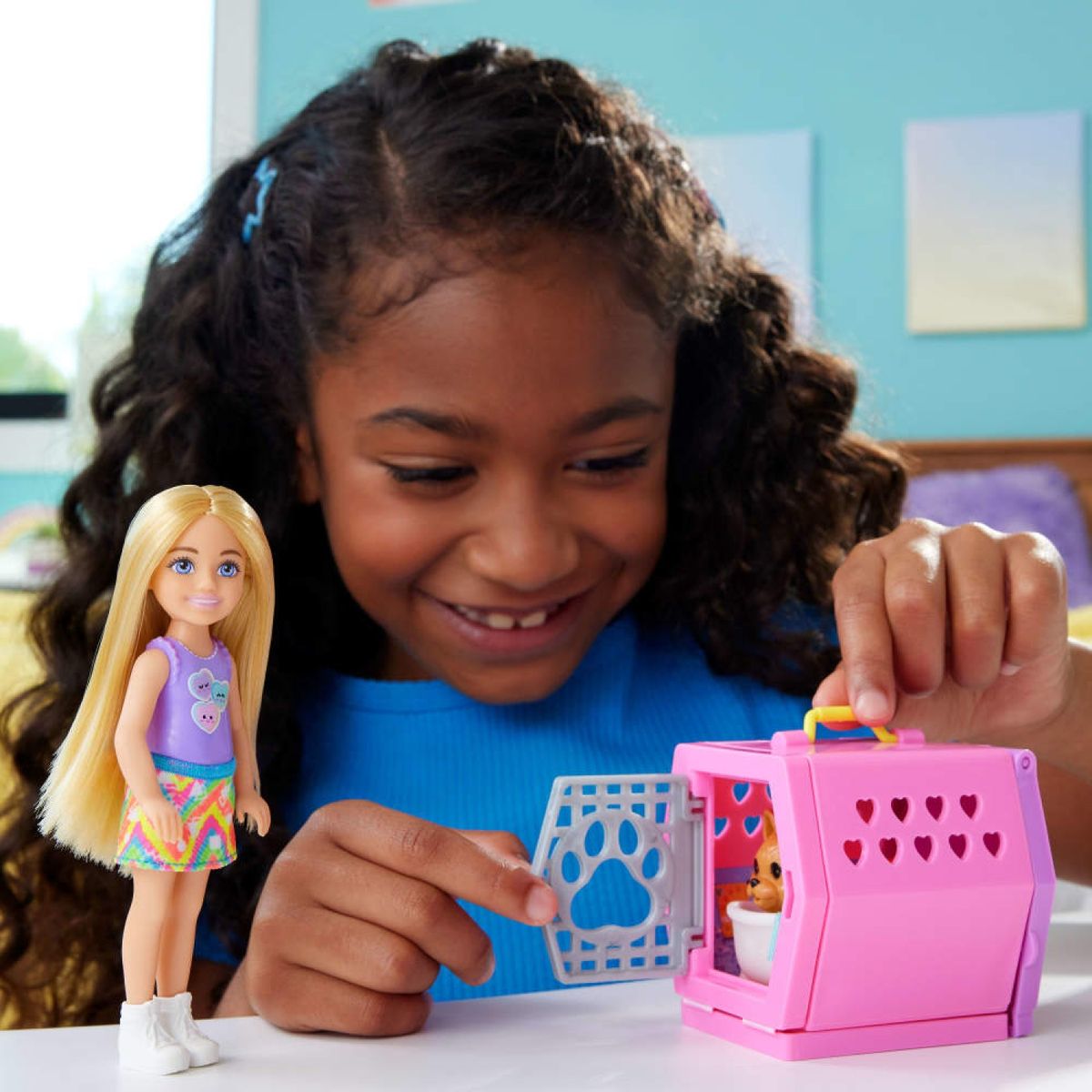 BARBIE - Set De Juego Chelsea Fiesta De Perritos Barbie