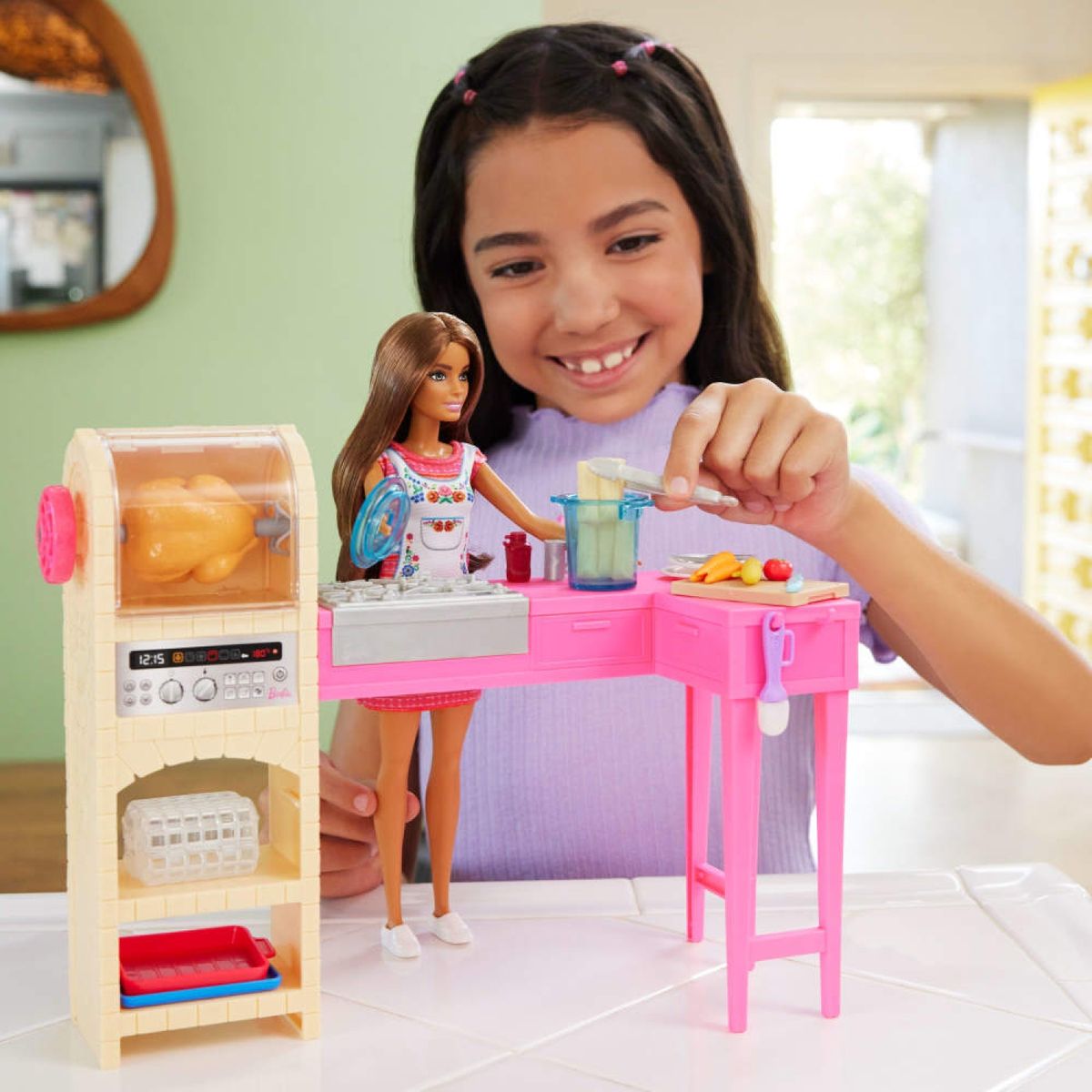 BARBIE - Set de Cocina de Barbie Teresa - Receta de la Amistad
