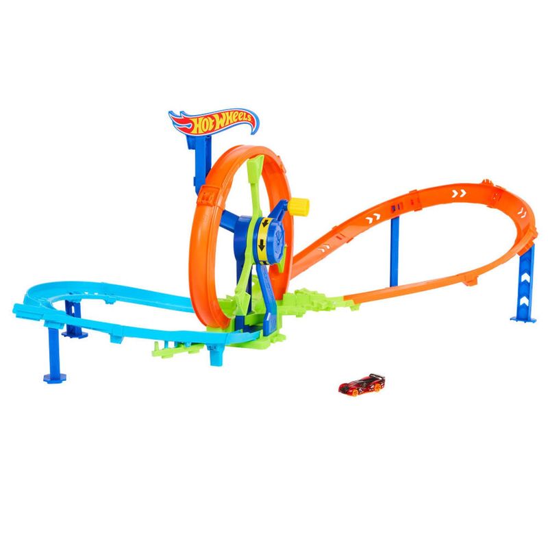 HOT WHEELS - Action Pista De Juguete Desafio Turbina Hot Wheels