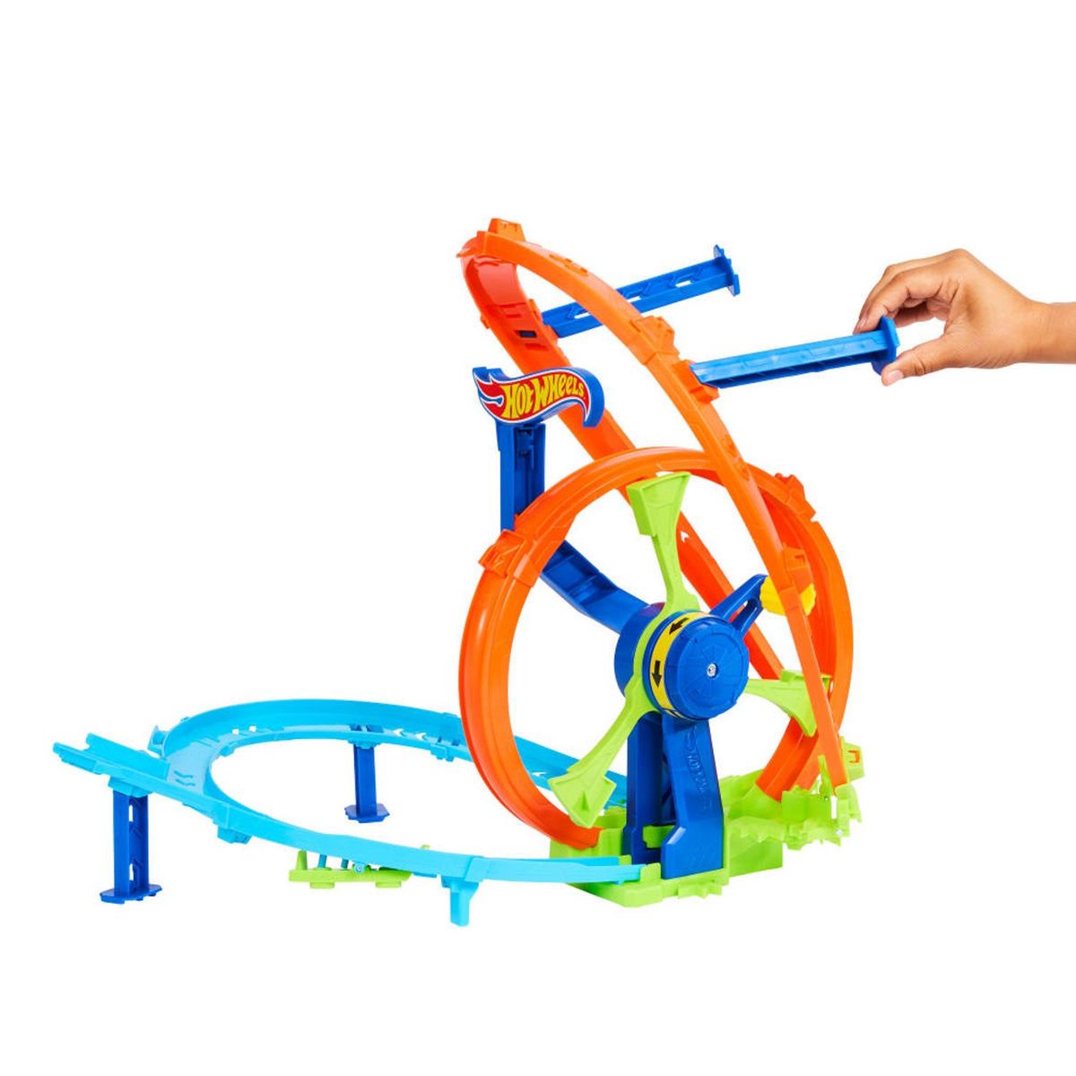 HOT WHEELS - Action Pista De Juguete Desafio Turbina Hot Wheels