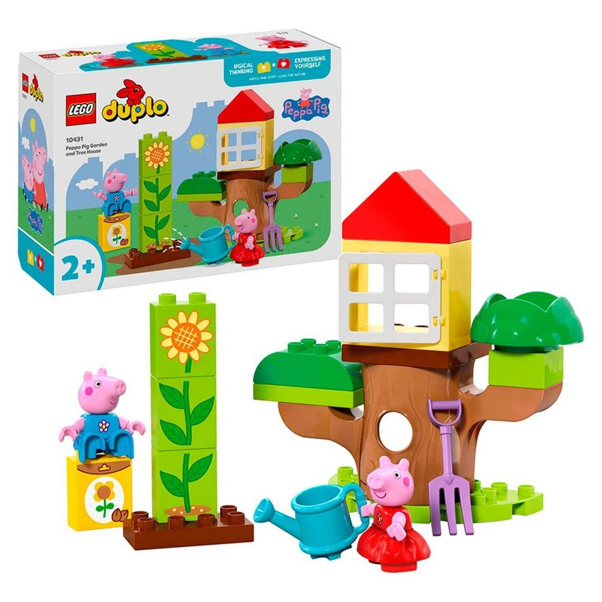 LEGO - Lego Jardín y Casa del Árbol de Peppa Pig