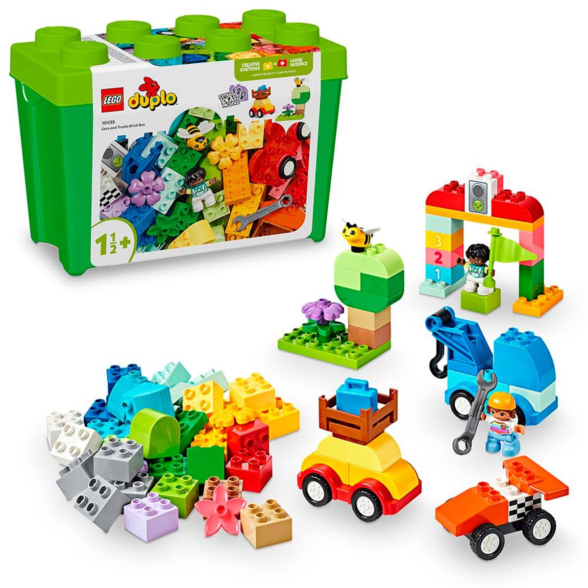 LEGO - Caja de Ladrillos Duplo: Coches y Camiones