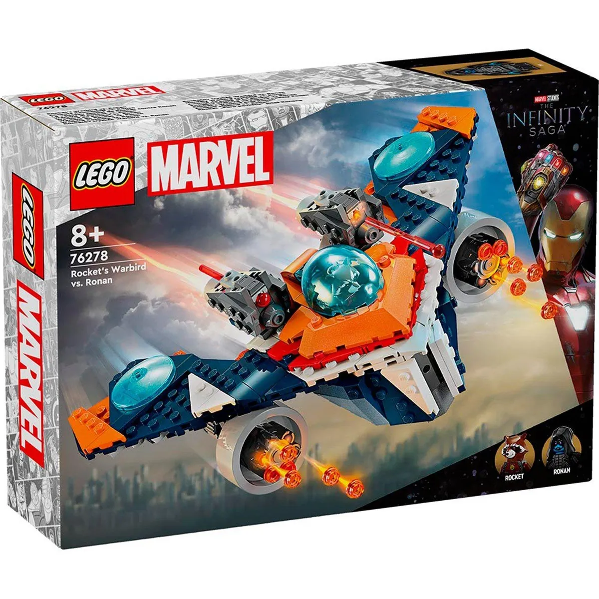LEGO - Lego Marvel: Warbird de Rocket vs. Ronan