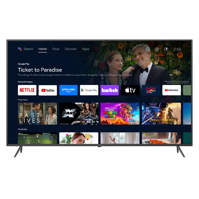 JVC - Led 65 Isdbt 4Kuhd Google Tv Os JVC