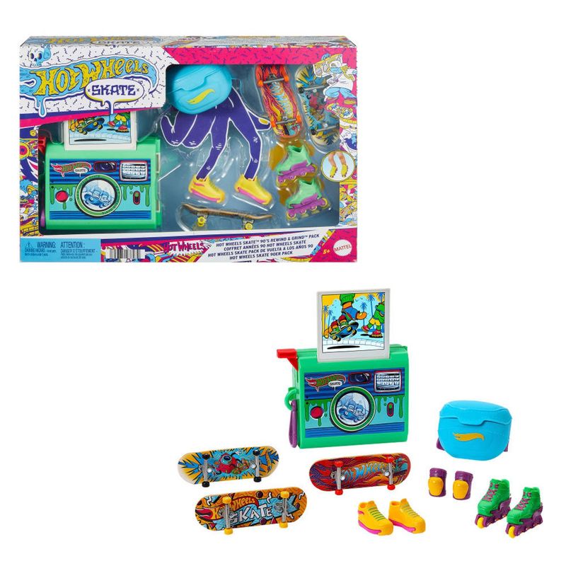 HOT WHEELS - Skate Paquete Retro Hot Wheels