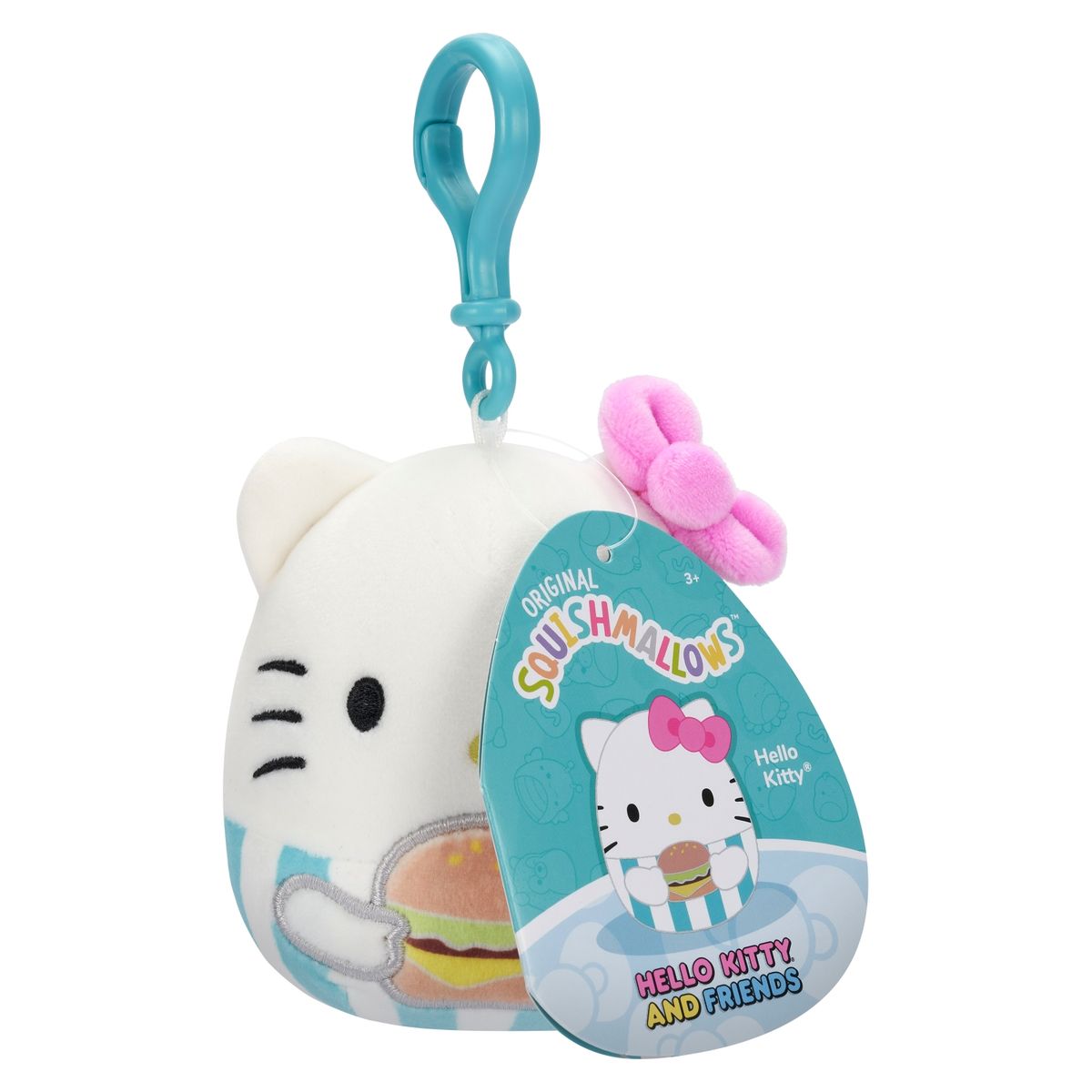 HELLO KITTY - Peluche Con Clip 10 Cm (Contiene Producto Al Azar Del Surtido) Hello Kitty