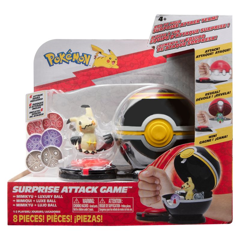 POKEMON - Set Ataque Sorpresa Mimikyu Pokemon
